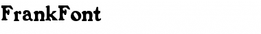 Download FrankFont Regular Font Title Preview