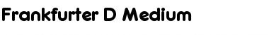 Download Frankfurter D Regular Font Title Preview