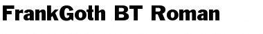 Download FrankGoth BT Roman Font Title Preview