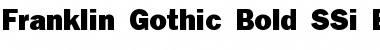 Download Franklin Gothic Bold SSi Extra Bold Font Title Preview