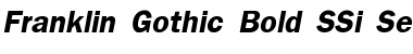 Download Franklin Gothic Bold SSi Semi Bold Italic Font Title Preview
