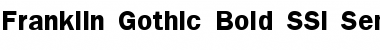 Download Franklin Gothic Bold SSi Semi Bold Font Title Preview