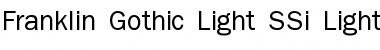 Download Franklin Gothic Light SSi Light Font Title Preview