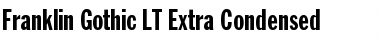 Download FranklinGothic LT ExtraCond Regular Font Title Preview