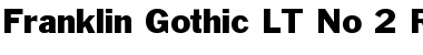Download FranklinGothic LT No.2 Regular Font Title Preview