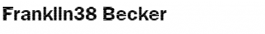 Download Franklin38 Becker Regular Font Title Preview