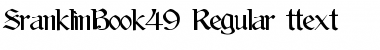 Download FranklinBook49 Regular Font Title Preview