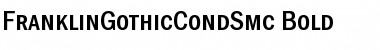 Download FranklinGothicCondSmc Bold Font Title Preview