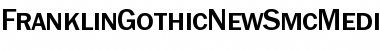 Download FranklinGothicNewSmcMedium Regular Font Title Preview