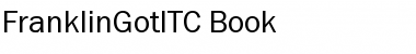 Download FranklinGotITC Book Font Title Preview