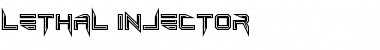 Download Lethal Injector Regular Font Title Preview