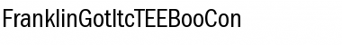 Download FranklinGotItcTEEBooCon Regular Font Title Preview