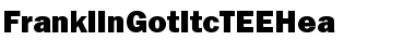 Download FranklinGotItcTEEHea Regular Font Title Preview