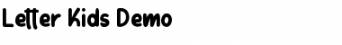 Download Letter Kids Regular Font Title Preview