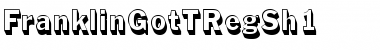 Download FranklinGotTRegSh1 Regular Font Title Preview