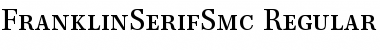 Download FranklinSerifSmc Regular Font Title Preview