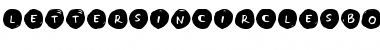 Download Letters in Circles Book Regular Font Title Preview