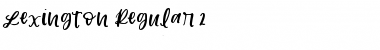 Download Lexington Regular Font Title Preview