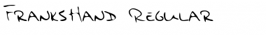 Download FranksHand Regular Font Title Preview