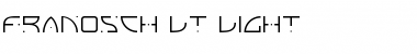 Download Franosch LT Light Font Title Preview