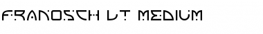 Download Franosch LT Medium Font Title Preview