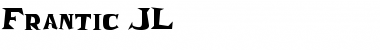 Download Frantic JL Regular Font Title Preview