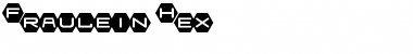 Download Fraulein Hex Regular Font Title Preview
