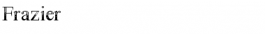Download Frazier Regular Font Title Preview