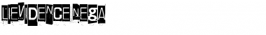 Download Lievidence Nega Regular Font Title Preview