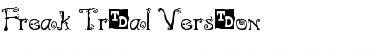 Download Freak Trial Version Font Title Preview