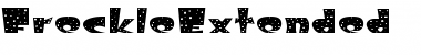 Download FreckleExtended Regular Font Title Preview