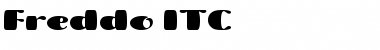 Download Freddo ITC Black Font Title Preview
