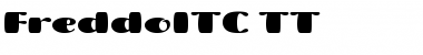 Download FreddoITC TT Regular Font Title Preview