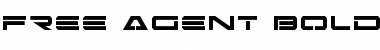 Download Free Agent Bold Expanded Bold Expanded Font Title Preview
