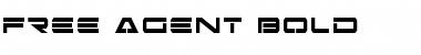 Download Free Agent Bold Bold Font Title Preview
