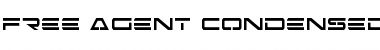 Download Free Agent Condensed Condensed Font Title Preview