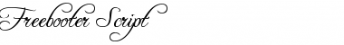 Download Freebooter Script Regular Font Title Preview