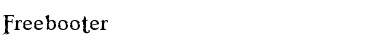 Download Freebooter Regular Font Title Preview