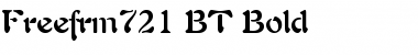 Download Freefrm721 BT Bold Font Title Preview