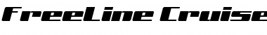 Download FreeLine Regular Font Title Preview