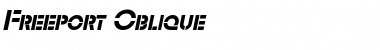 Download Freeport Oblique Font