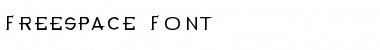 Download Freespace Font Medium Font Title Preview