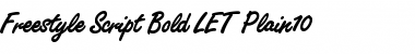 Download Freestyle Script Bold LET Plain Font Title Preview