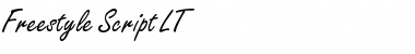 Download FreestyleScript LT Regular Font Title Preview
