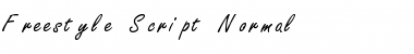 Download FreestyleScript t Normal Font Title Preview