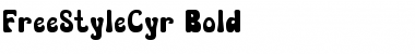 Download FreeStyleCyr Bold Font Title Preview
