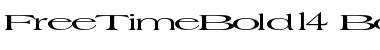 Download FreeTimeBold14 Bold Font Title Preview