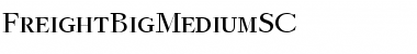Download FreightBigMediumSC Regular Font Title Preview