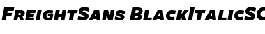 Download FreightSans BlackItalicSC Font