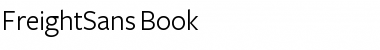 Download FreightSans Book Regular Font Title Preview